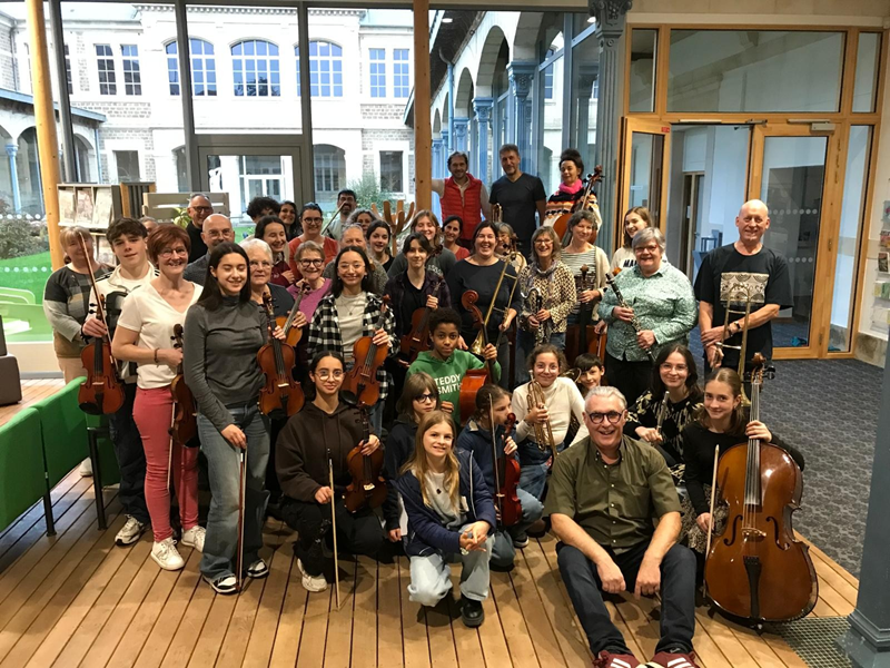 Concert exceptionnel - 100 choristes et 60 musiciens réunis