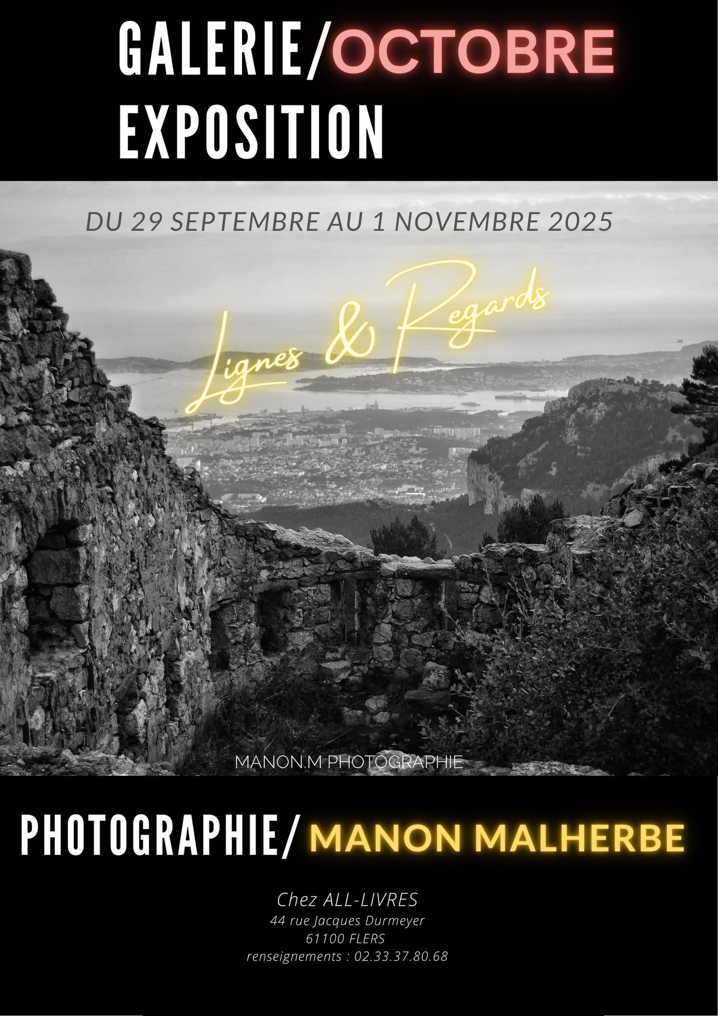 Exposition photos – « Lignes et regards « de Manon Malherbe