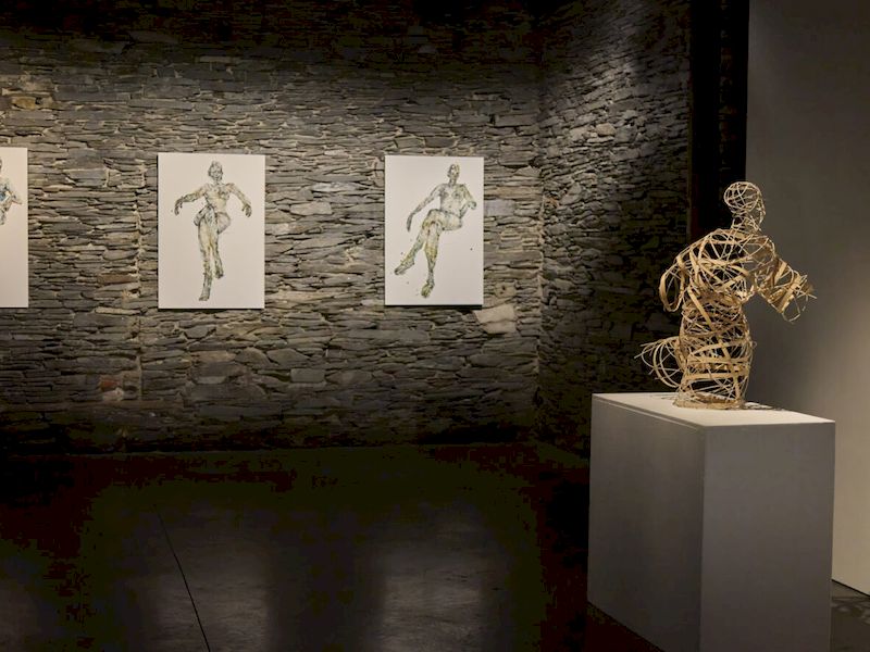 Réalisation d’une œuvre collective avec Florent Cordier