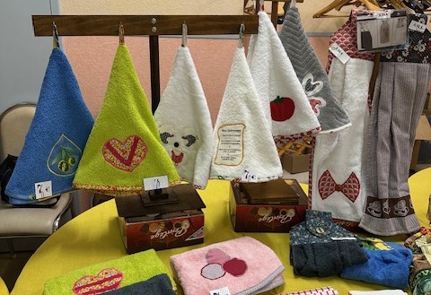 Exposition-vente de l'UNRPA