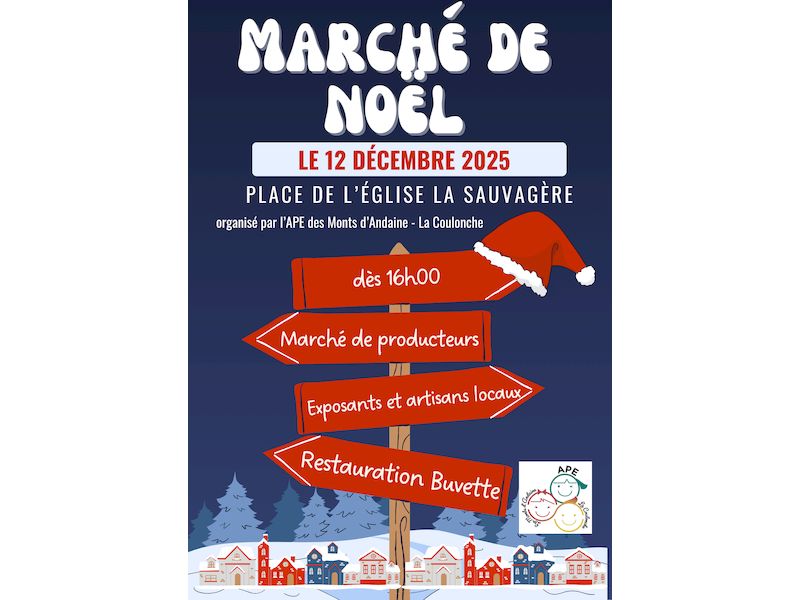 Marché de Noël à La Sauvagère
