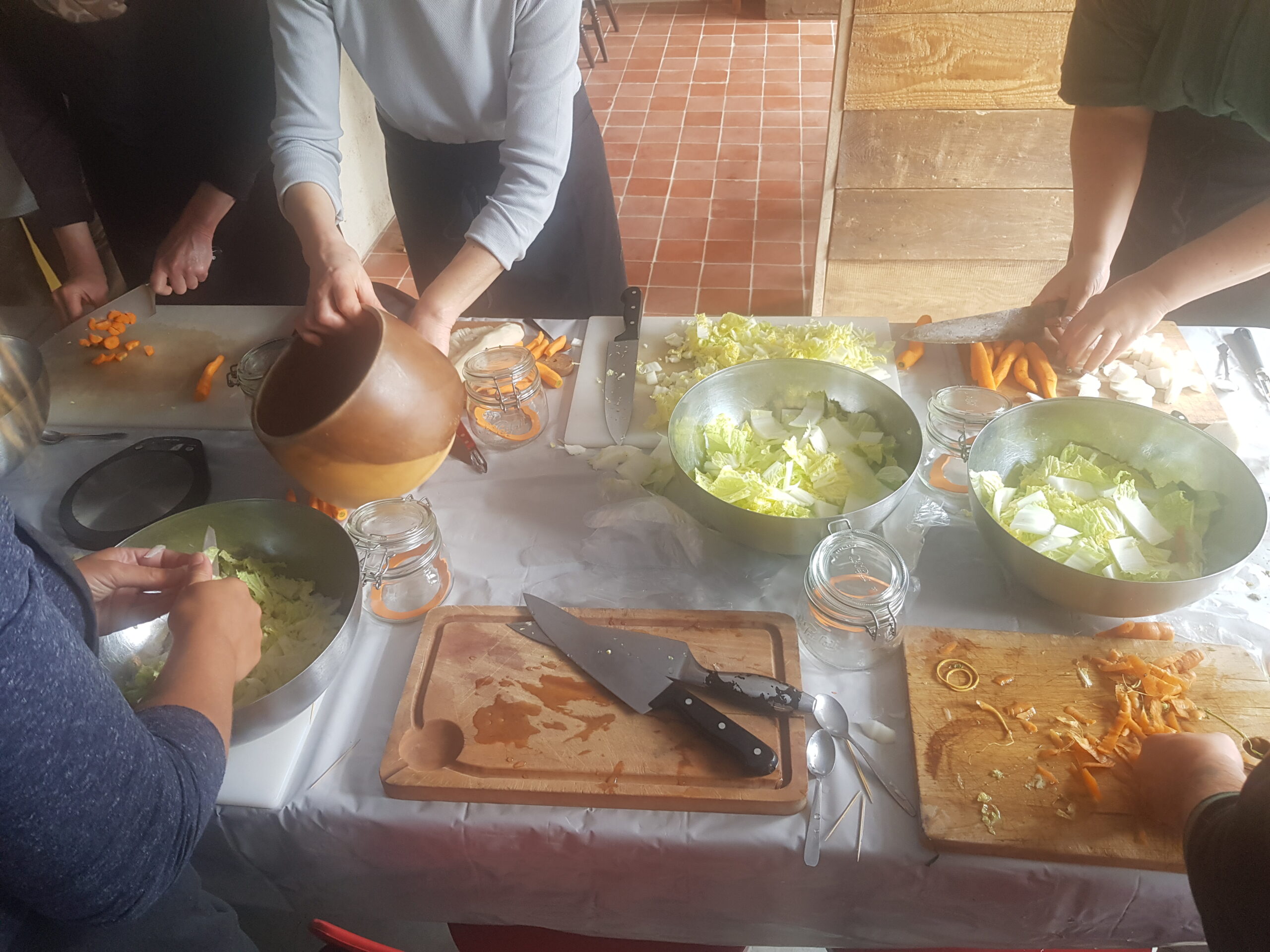 Atelier de lactofermentation
