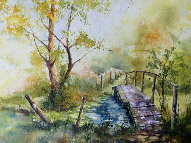 Exposition des aquarelles d&rsquo;ABBY