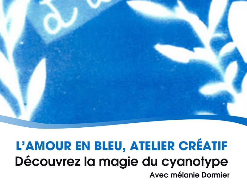 L'Amour en bleu : atelier créatif de Saint-Valentin