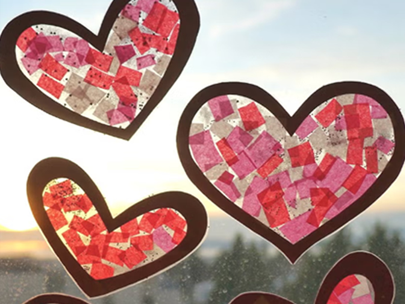 La fabrique : coeurs en transparence