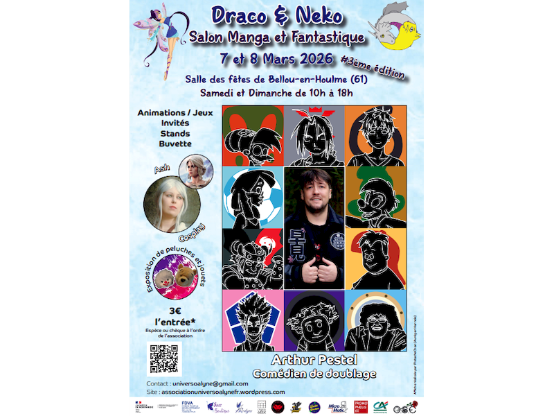 Draco & neko, salon manga fantastique