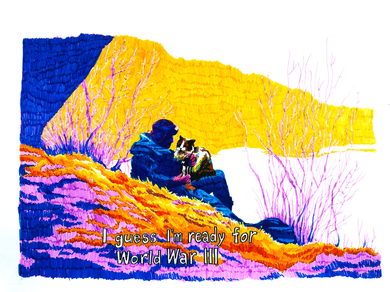 Exposition d'art contemporain Josselin de Courcy