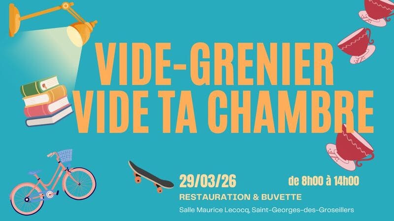 Vide-grenier, vide ta chambre !