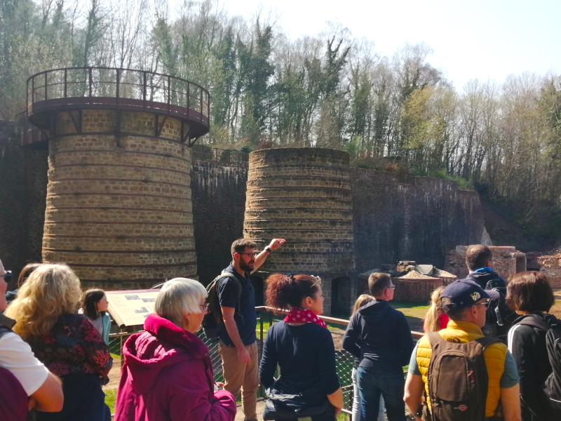 VISITE GUIDÉE · Les Fours de calcination
