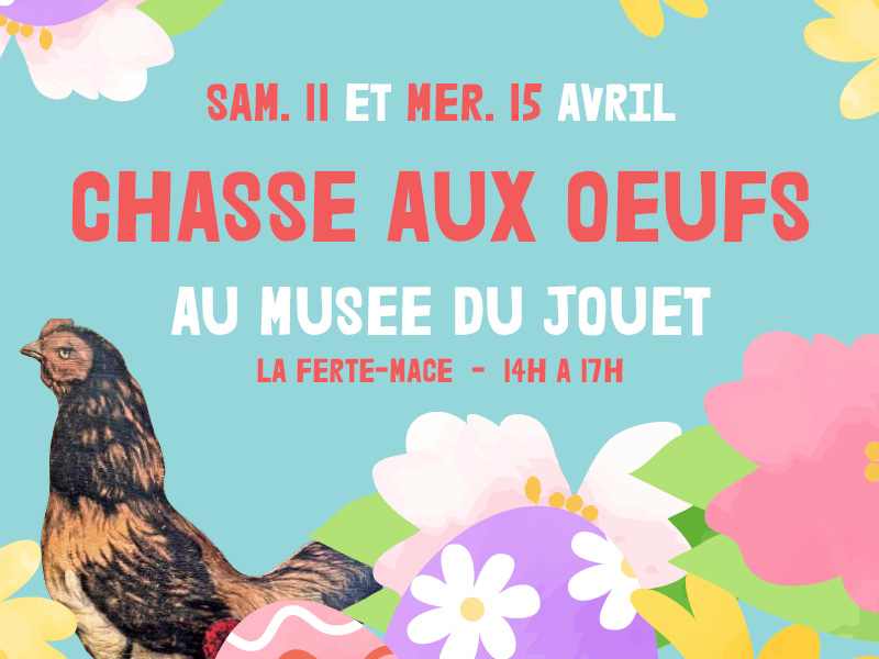 Chasse aux oeufs au Musée du Jouet !