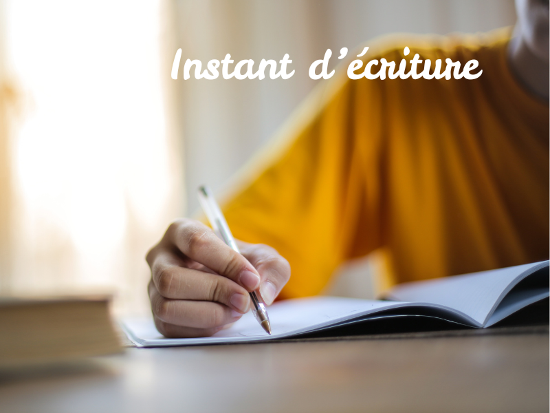 Instant d'écriture