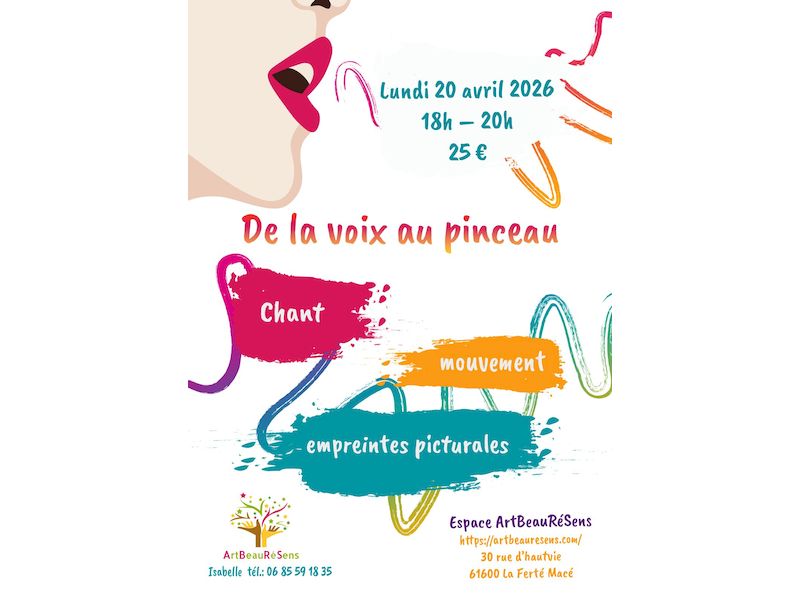 Atelier : de la voix au pinceau