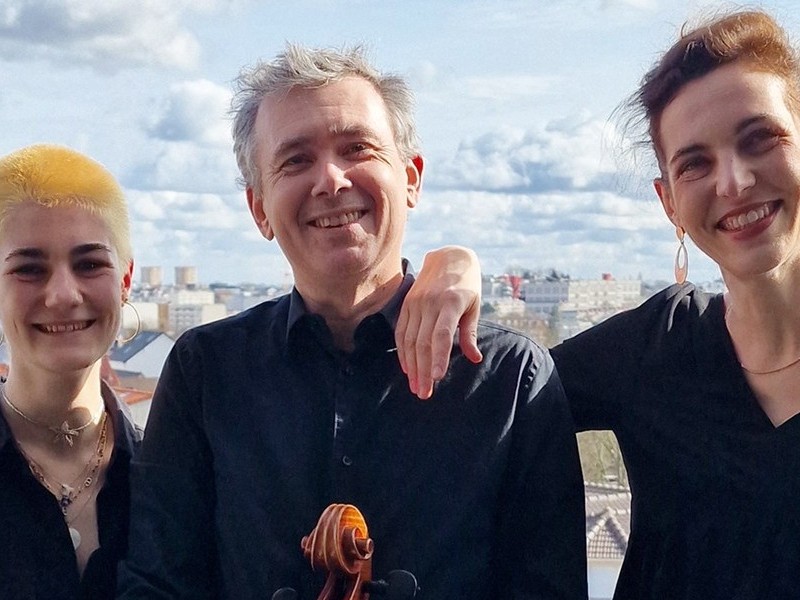 Concert de violoncelle par le trio 