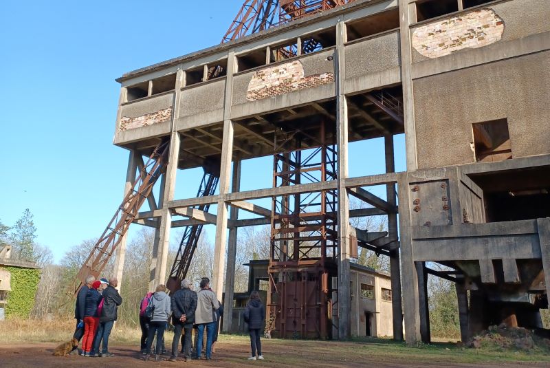 Découverte du patrimoine minier et sidérurgique du bocage et son histoire :  Visite du Carreau de la Mine de Saint-Clair-de-Halouze
