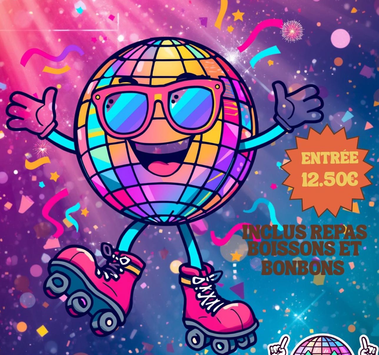 Soiree disco enfants 9-14 ans