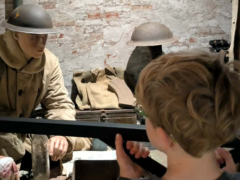 Visite guidée du Blackwater Museum 39/45 Berjou