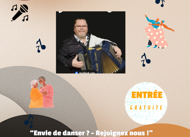 Thé dansant animé par Bruno Buon
