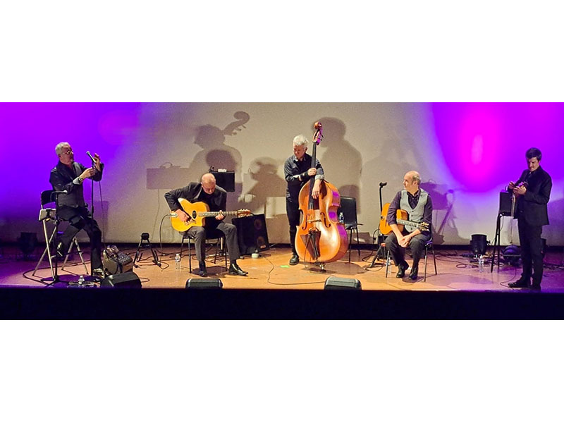 Concert de jazz manouche et tzigane par le quintette 